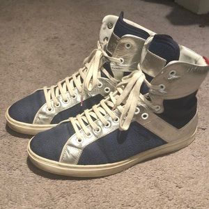 Hugo Boss Hightop Sneakers Size 9